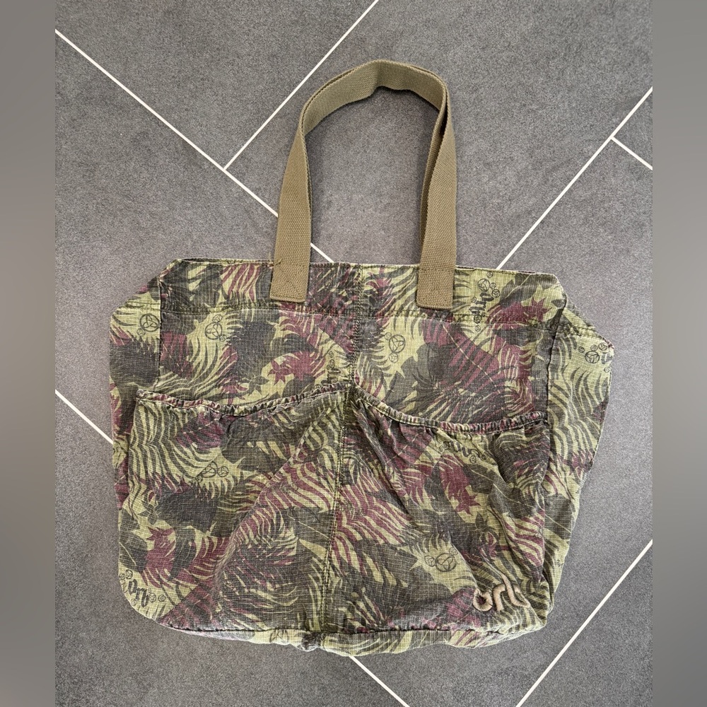 ORB Tropical Camo Riptop Tote Bag